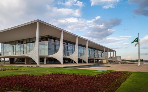 Planalto Palace the official workplace of the Brazilian Presiden