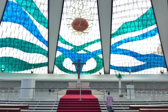 Piso catedral de brasilia